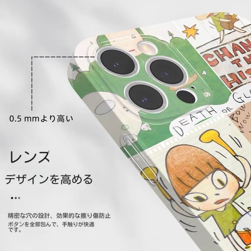 Amazon.co.jp: 奈良美智 スマホケース 携帯ケース スマホカバー なら